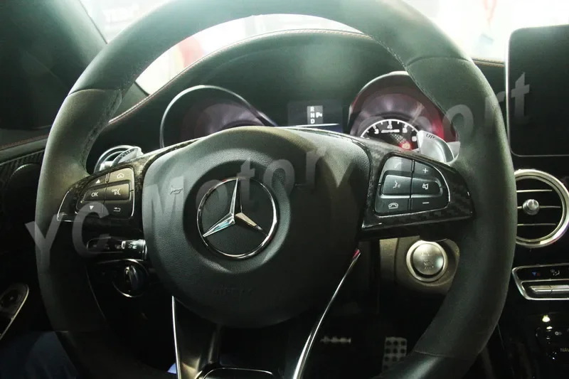 2015-2016 Mercedes Benz W205 C63 Interior Trim Kit DCF (16)