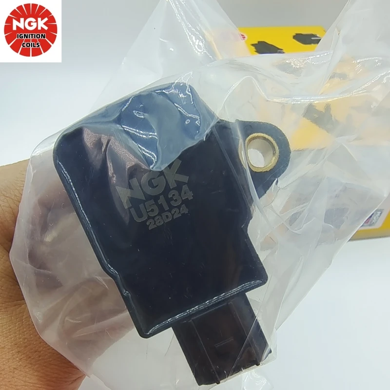 Original NGK Ignition Coil U5134 49073 OE:30520RB0003 For Honda CR-Z Fit CITY LEA1