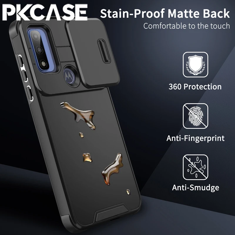 PKCASE Magnetic Sliding Window Phone Cover - Ultimate Protection and Style