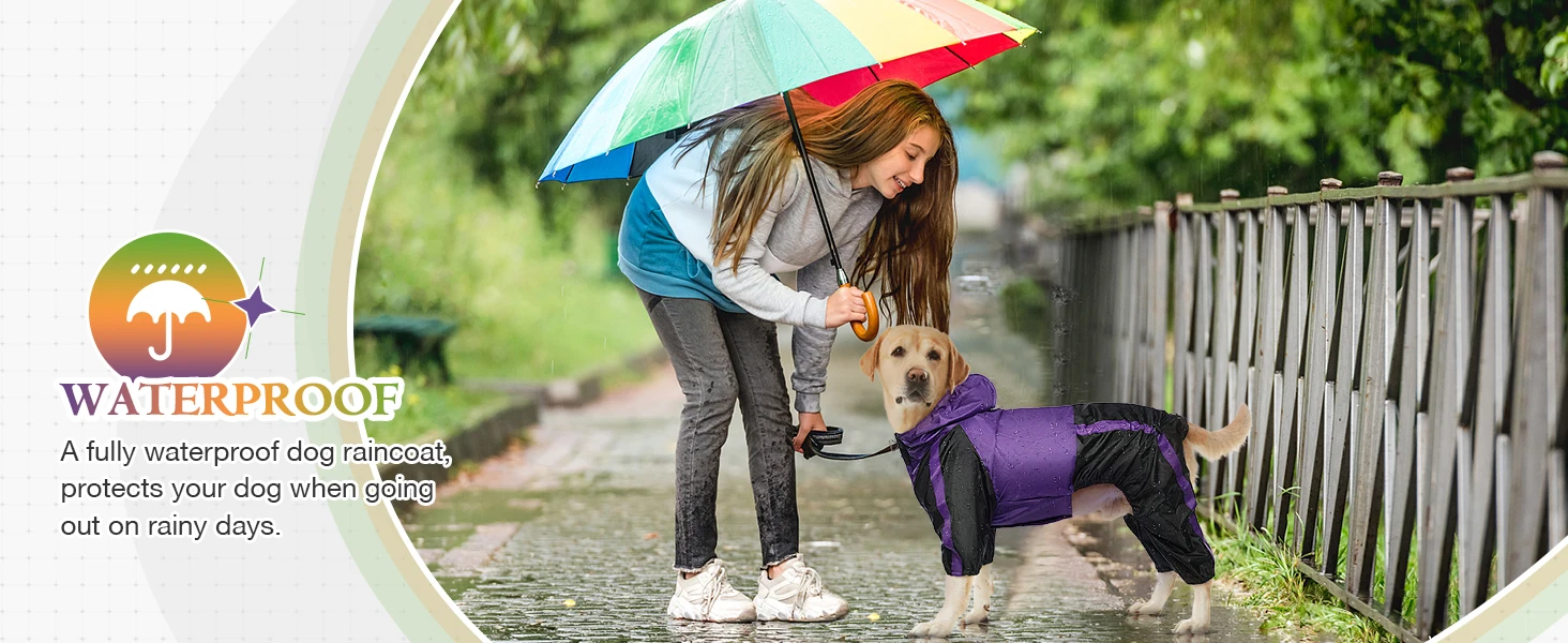 rain coats for dogs