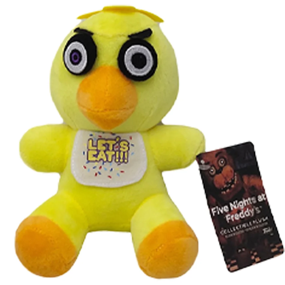 FNAF Plush Collection: Freddy, Foxy, Chica & Bonnie Stuffed Toy Doll - Perfect Kids Gift