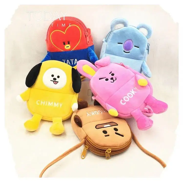 BTS BT21 Messenger Bag, BT21 Bag, BT21 Crossbody Bag