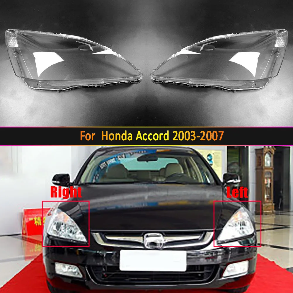 

Автомобильный налобный фонарь для Honda Accord 2003 2004 2005 2006 2007 автомобильный Сменный объектив Автомобильный корпус крышка