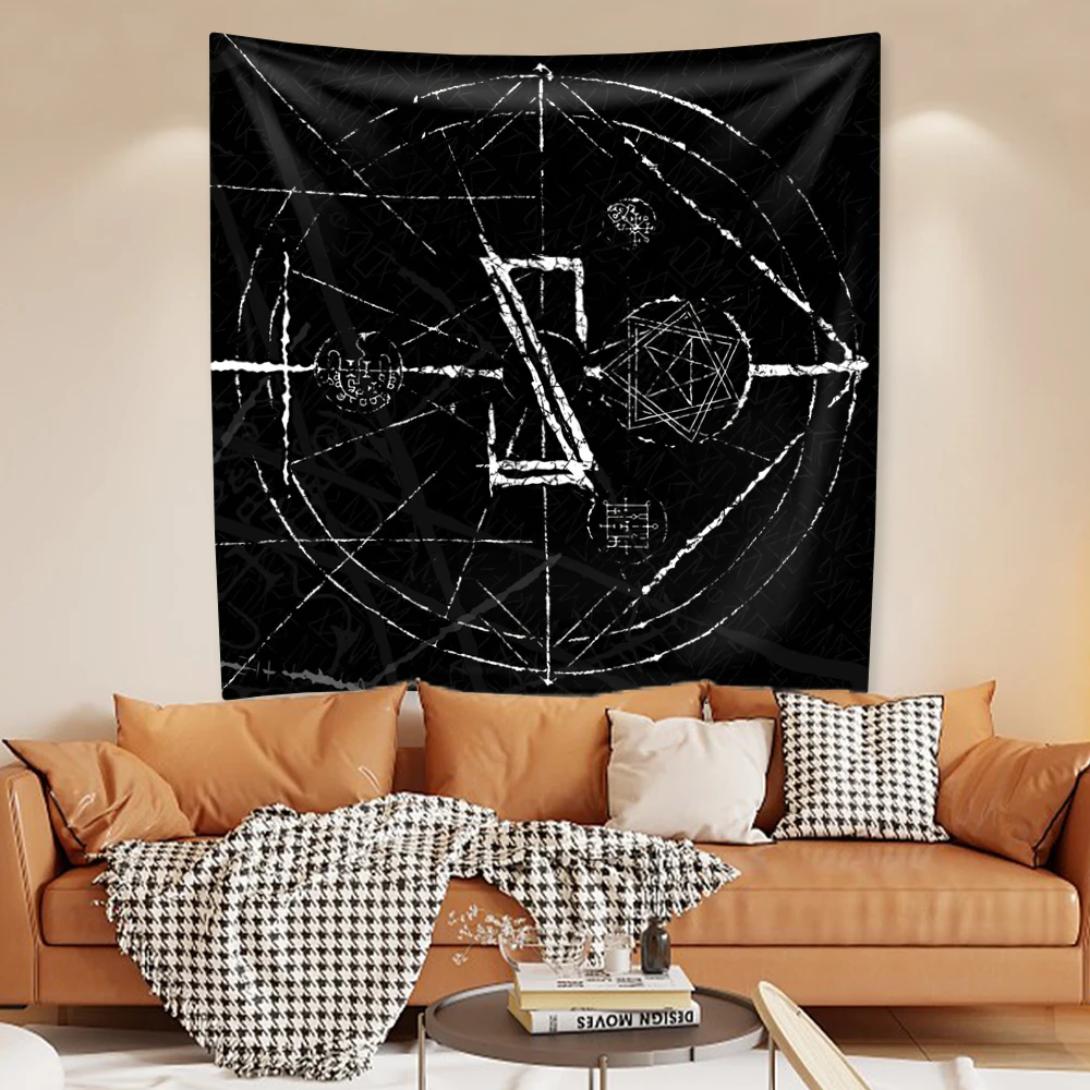 Deathcore Band Tapestry L-Lorna Shores Album Cover Wall Hanging Home Decor University Dorm Backdrop Concert Party Decoration tapestry decor