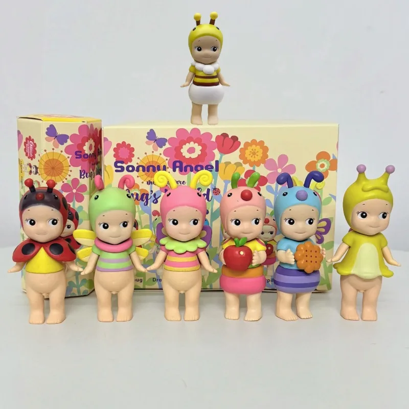 2025 New Angel Mini Figure Bug’S World Blind Box Anime Figures Ornaments Cute Dolls Fans Anime Christmas Birthday Gift Toys