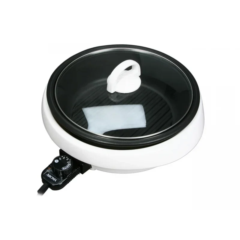 aroma®3qt-parrilla®parrilla-electrica-interior-3-en-1-color-blanco