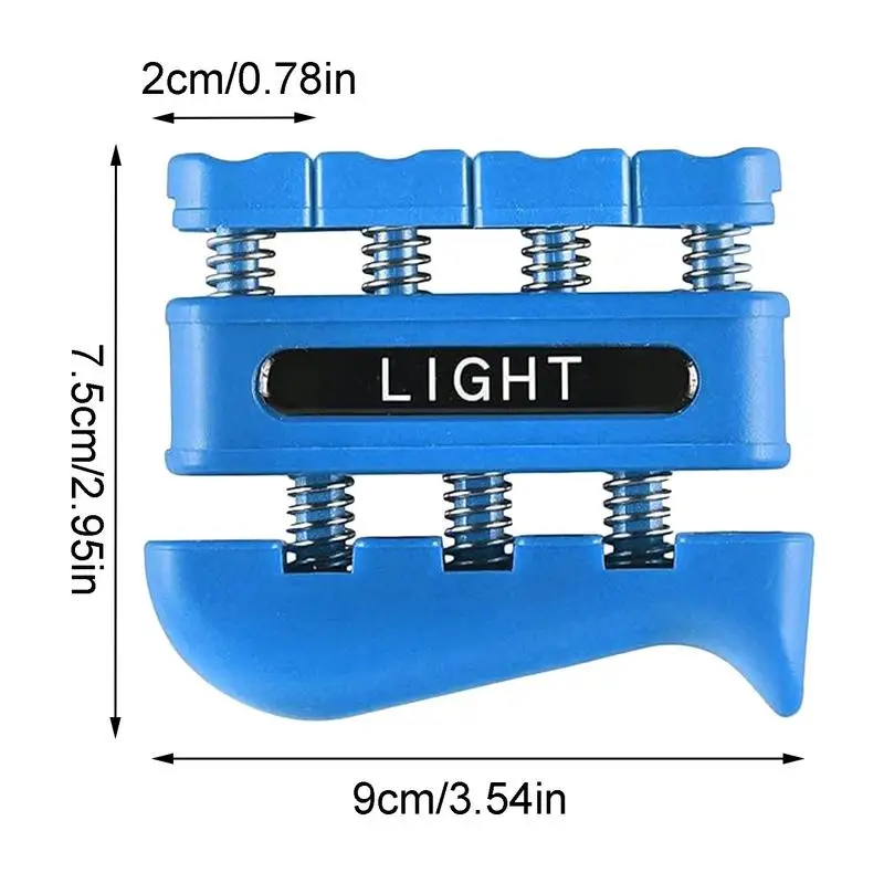 Finger Strengthener Finger Exerciser for Forearm and Hand Strengthener Hand Grip Workout Equipment for Musician Rock Climbing