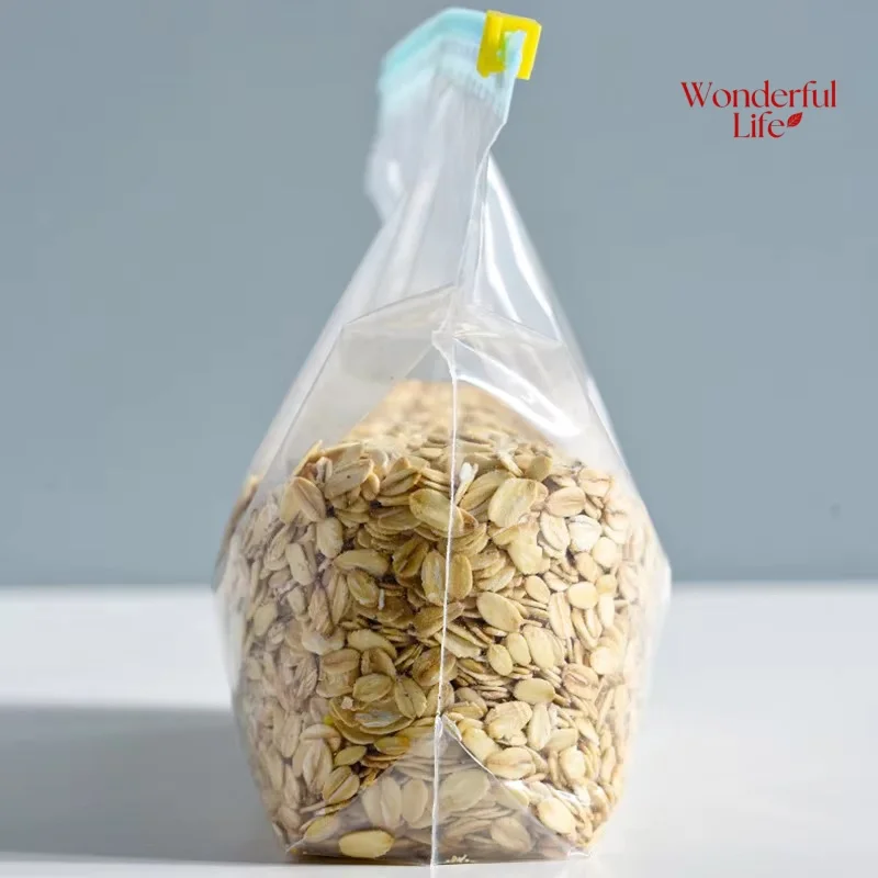 Reusable Food Grade Zipper Lock Storage Bags for Kitchen and Pantry Organization - 10/45 Pack