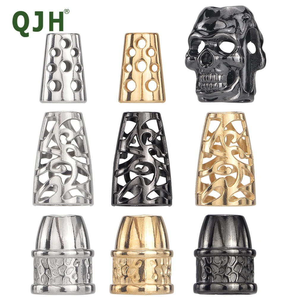 6Pcs Metal Bell Stopper Conical Cord Ends Lock Fastener Zipper Pull Rope Ends Toggle Clip for Lanyard Clothes Backpack DIY Detachable Stopper Cord Lock Stopper Cord Stopper Cord Lock Cord End Tip Cord End Lock