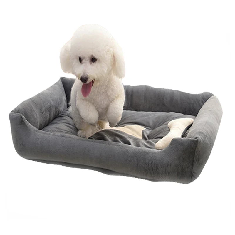 

Dog Beds Soft Breathable Universal Pet Sleeping Mat Moisture Proof Teddy Pad Arctic Velvet Dog Pad Cat Cushion Pet Supplies