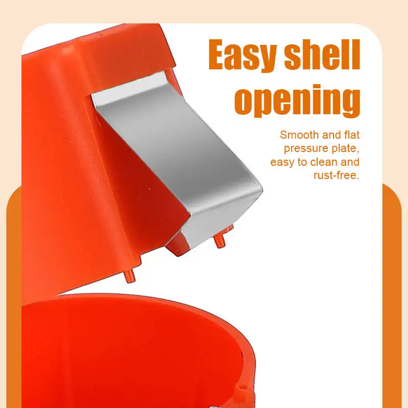 Portable Egg Opener Kitchen Handheld Shell Crusher Household Press Separator Eggshell Separator Egg Separator Egg Shell Opener