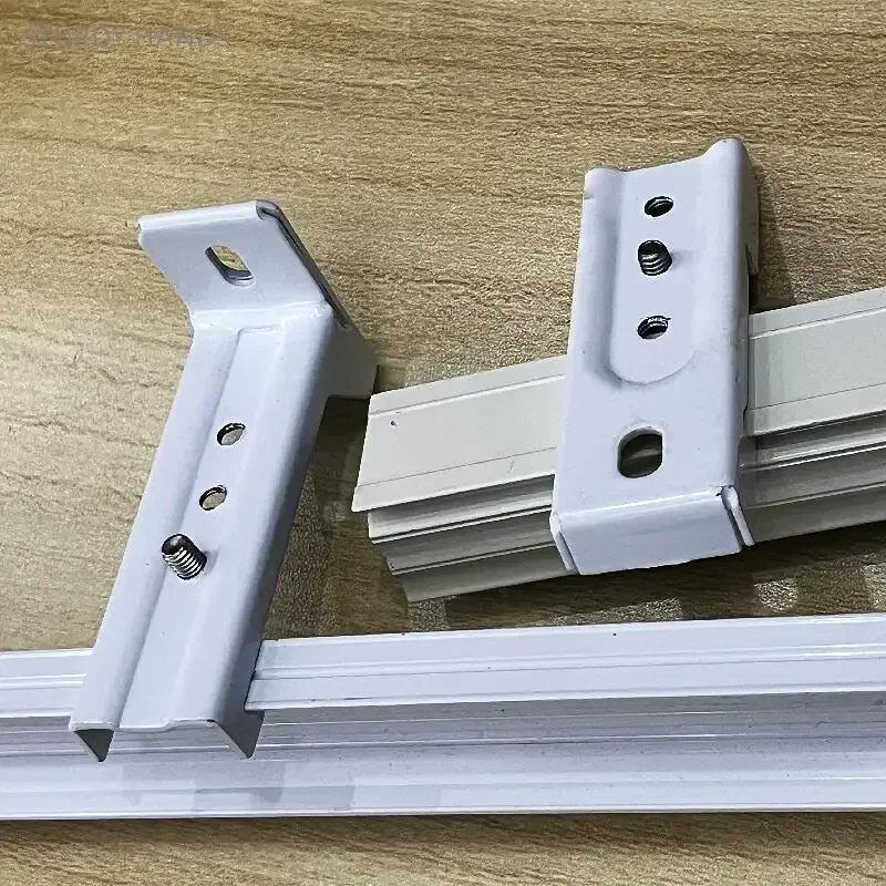 1PCS Thickened Steel Curtain Track Installation Code Bracket Side Mounted Top Mounted Wall Code Track Fixing Accessories