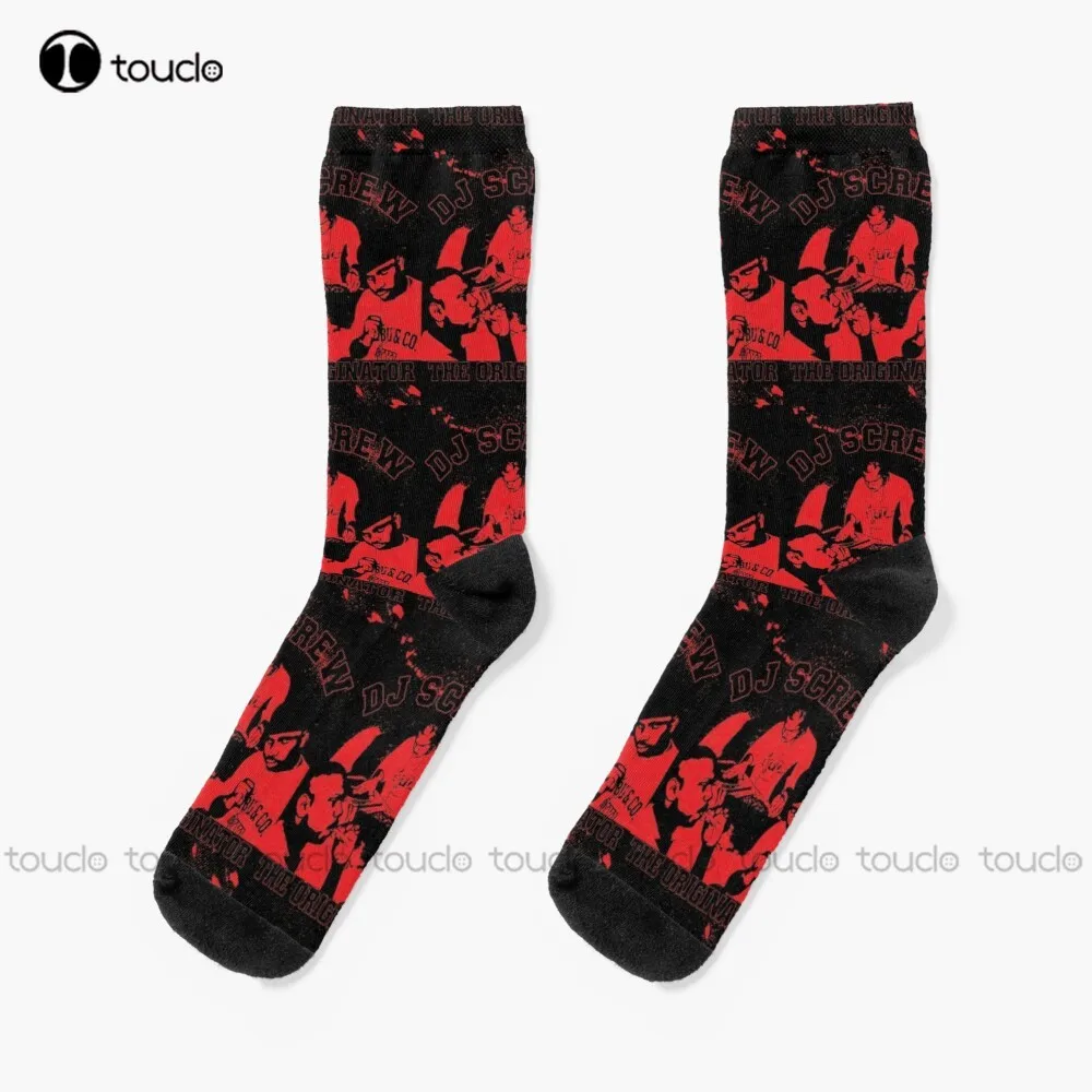 

The Originator 1 Red Socks Mens Colorful Socks Christmas Gift Unisex Adult Teen Youth Socks Custom 360° Digital Print Women Men