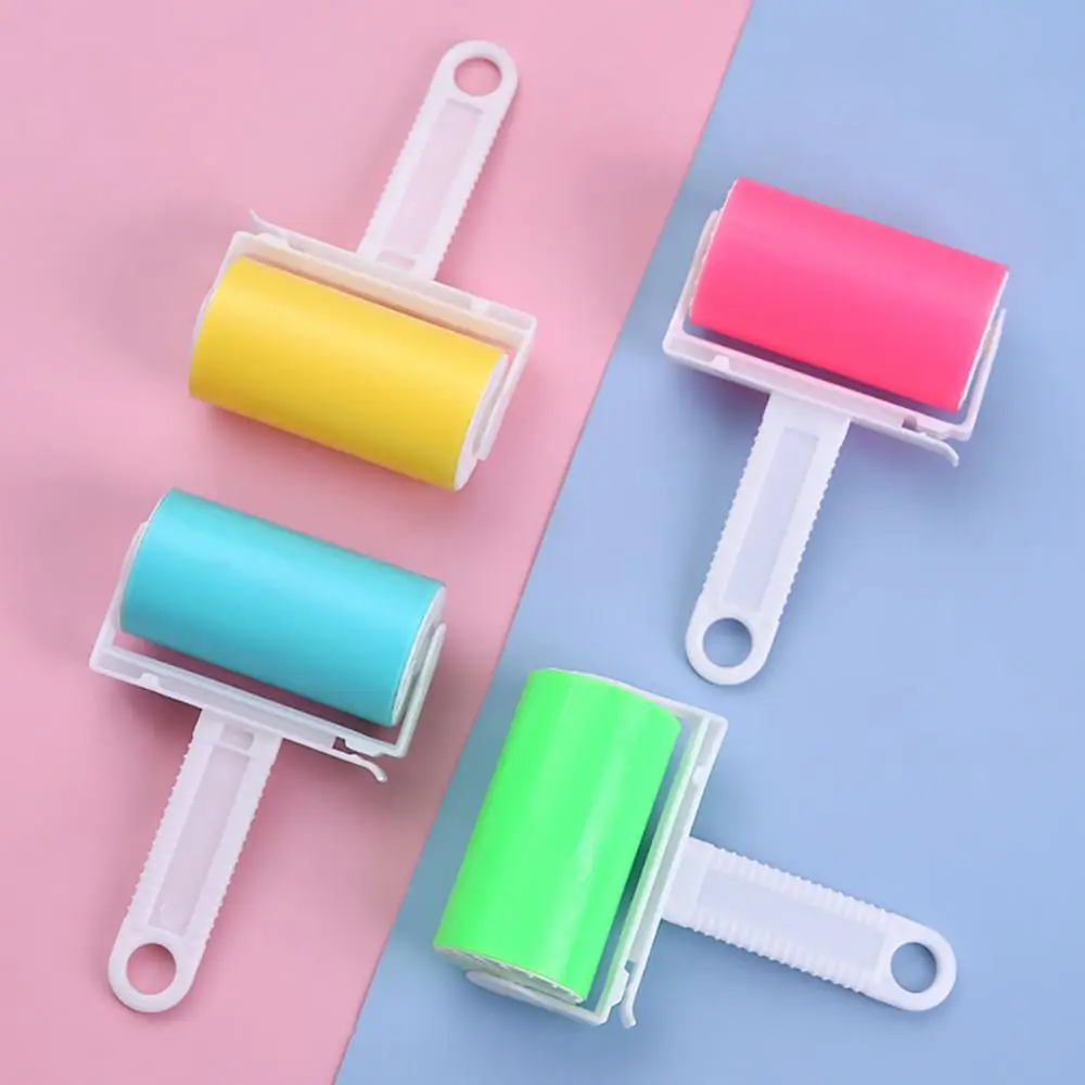 Washable Clothes Hair Sticky Roller Reusable Portable Home Clean Pet Hair Remover Sticky Roller Carpet Bed Sofa Dust Collector lint remover,pet hair remover,lint roller,hair remover,clothes lint remover