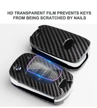 Custodia per chiave auto Fob in fibra di carbonio per Hyundai ix35 i20 i30 Elantra Accent per KIA K2 K5 Sportage Ceed Rio 3 Soul Optima Cerato 3 Custodia per chiave auto Fob in fibra di carbonio per Hyundai ix35 i20 i30 Elantra Accent per KIA K2 K5 Sportage Ceed Rio 3 Soul Optima Cerato - Custodia per chiave auto Fob in fibra di carbonio per Hyundai ix35 i20 i30 Elantra