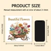 BEAUTIFUL FLOWER Patterns Coloring Book for Adults Cute Drawing Book Perfect Gift for Party and Birthday 3