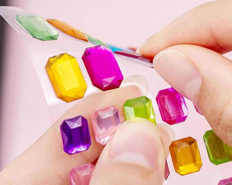 Colorful Gemstone Stickers
