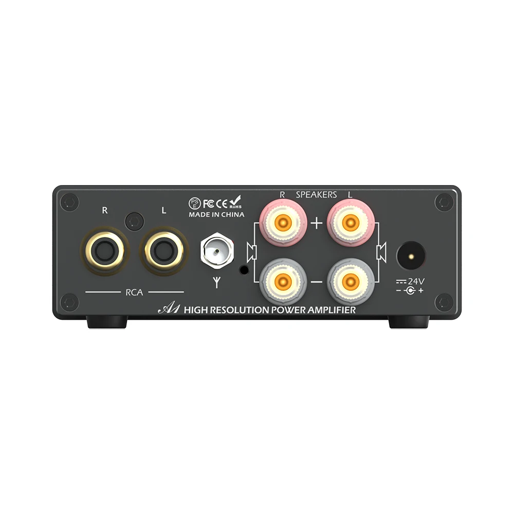 Sabaj A4デジタルアンプ 5系統入力 ヘッドホンアンプ搭載 80w+80w