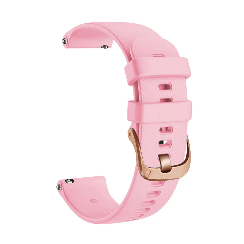 Silicone Sport Band Strap for Smartwatches - 18/20/22mm