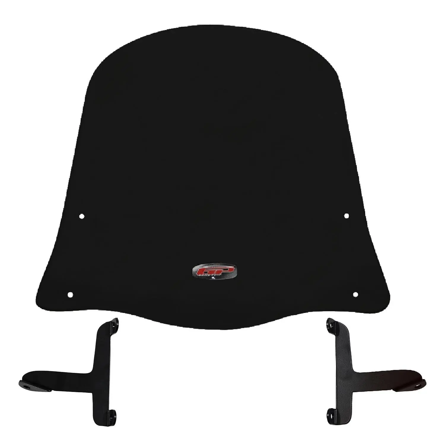 

GP Kompozit For Scooter Universal 2020 Compatible Windshield Windscreen Black 42 Cm