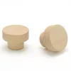 Natural Wood Hook Clothes Hanger Wall Mounted  Round Decorative Key Holder Door Handle Bathroom Accessories Decorative Hooks 2