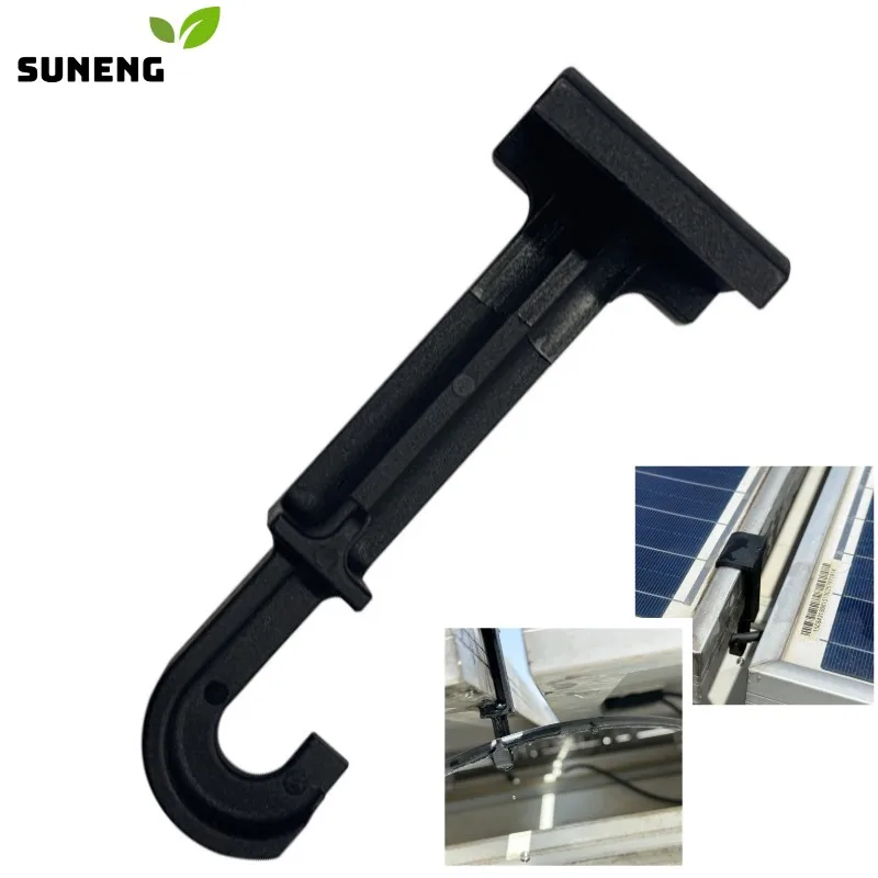 10Pcs Pannello Solare Clip A Filo Laterale Pannello Drenaggio Dell'Acqua Piovana Acqua Via Evitare Di Danneggiare Lo Strato Isolante Del Filo Fotovolt