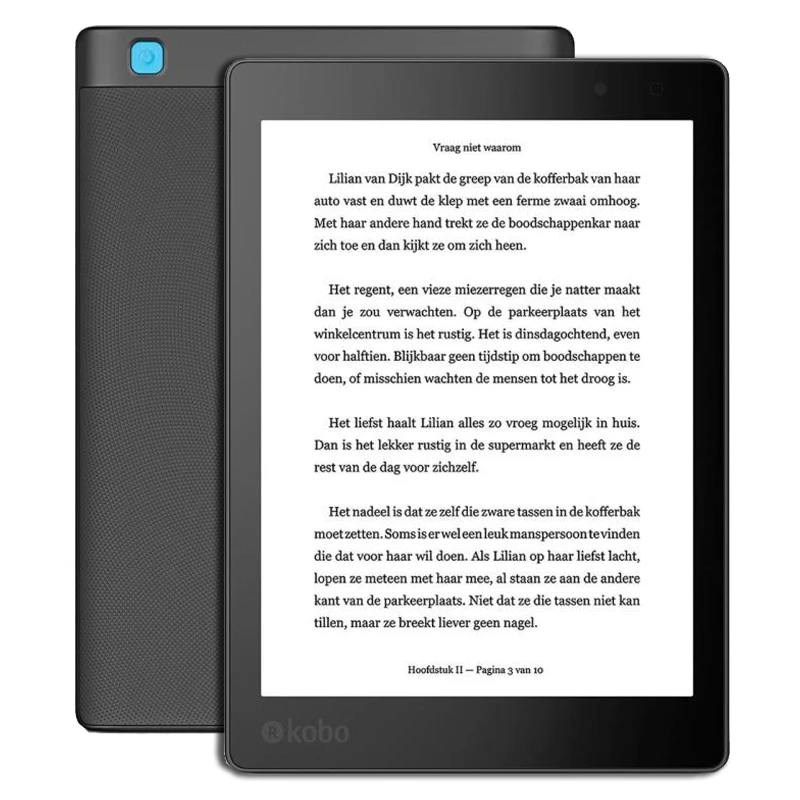 【新品・未使用】kobo aura ONE 本体 箱付き 未使用 Kobo、1872×1404表示の7.8型電子書籍端末「Kobo Aura ONE