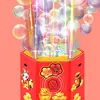 Firework Bubble Machine Lights Sounds Bubble Firework Blaster Bubble Party Favors New Year Toy Outdoors Activity Easter Birthday 2
