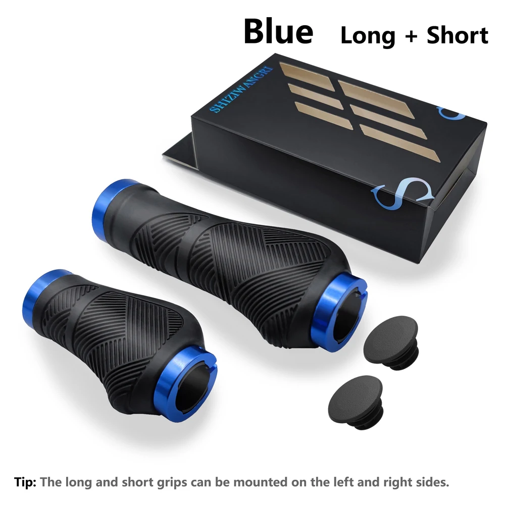 Fahrrad Griffe MTB Gummi Anti-Slip Mountainbike Stoßfest Lenker Abdeckung Lock Auf Ergonomische Radfahren Griff Bar Teile – Detail 22