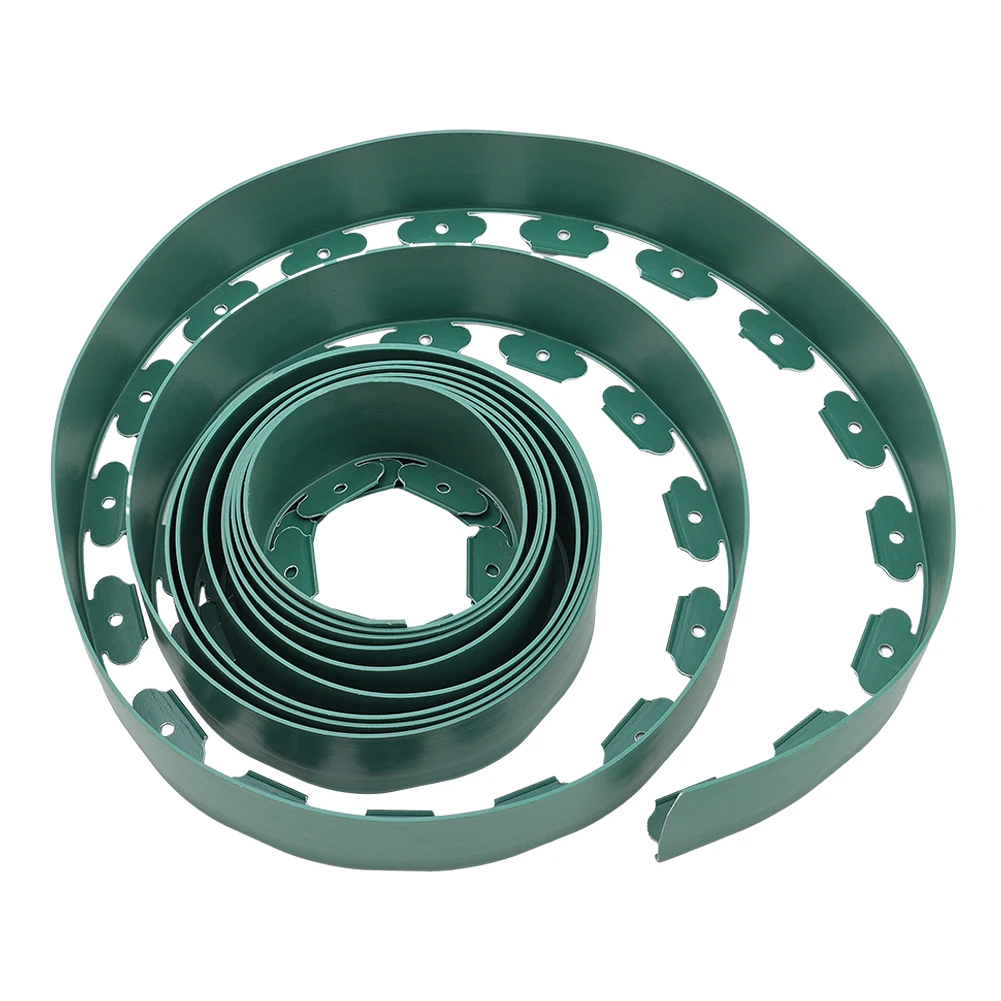 【Breeins】Landscape Edging Length No Digging Garden Edging Kit Include 15/30 Spikes, Premium Yard Edging Fence with One Spike p