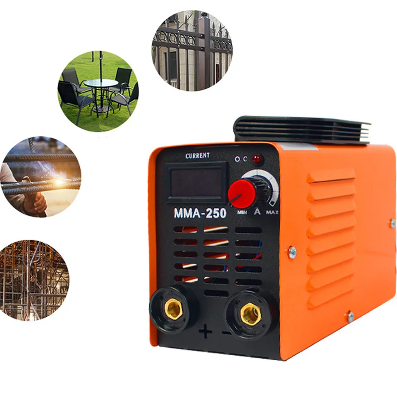 MMA-250 Electric Welding Machine Household Metal Mini Manual Welding Machine Direct Current
