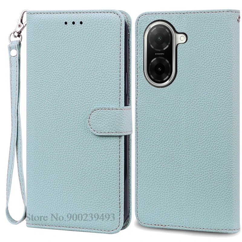 Leather Flip Wallet Phone Case - Stylish Book Cover