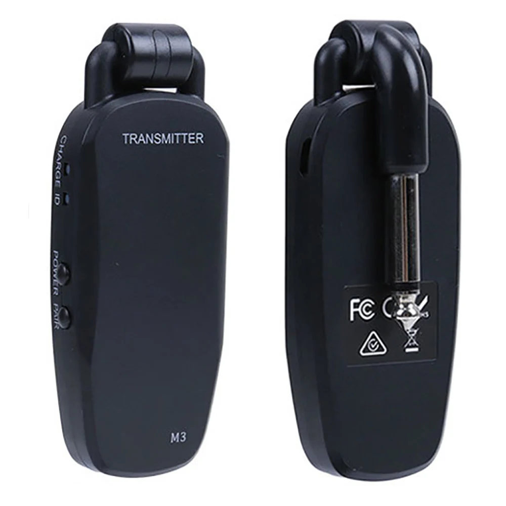 

Guitar Wireless Transmitter Receiver System Built-In Rechargeable Portable Audio Transmitter for Electric Guitar Bass