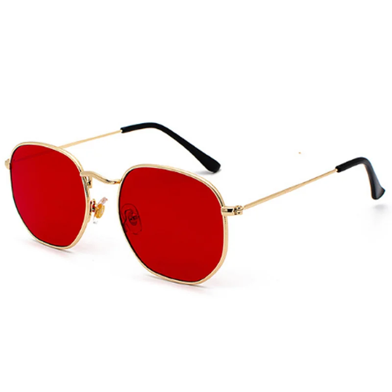 Classic Square Sunglasses Men Brand Designer Vintage Sun Glasses Male Metal Frame Outdoor Shades Driving Oculos De Sol_voghion.com