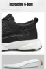 PDEP Summer Height Increasing Shoes for Men Mesh Breathable Invisible Inner Lift 8CM Soft Casual Sport Sneakers Sapatos 6