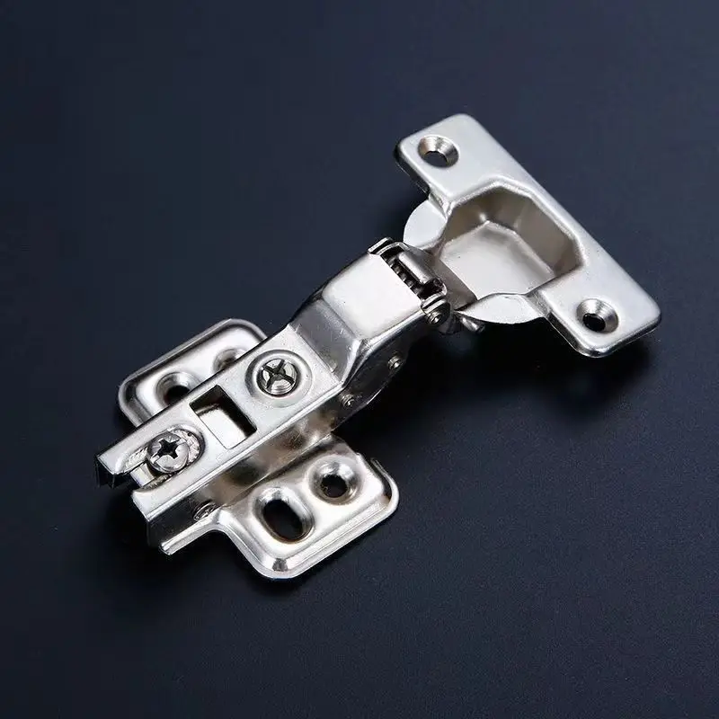 Stainless Steel Hinge Furniture Hardware Soft Close Damper Buffer Hinges 4pcs for Cabinets and Cupboard Furniture Fittings stainless steel hinges,door hinges