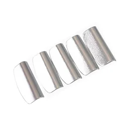 Center Console Button Decoration Patch Car Trim Stickers - Interior Enhancement Accessories (Silver)