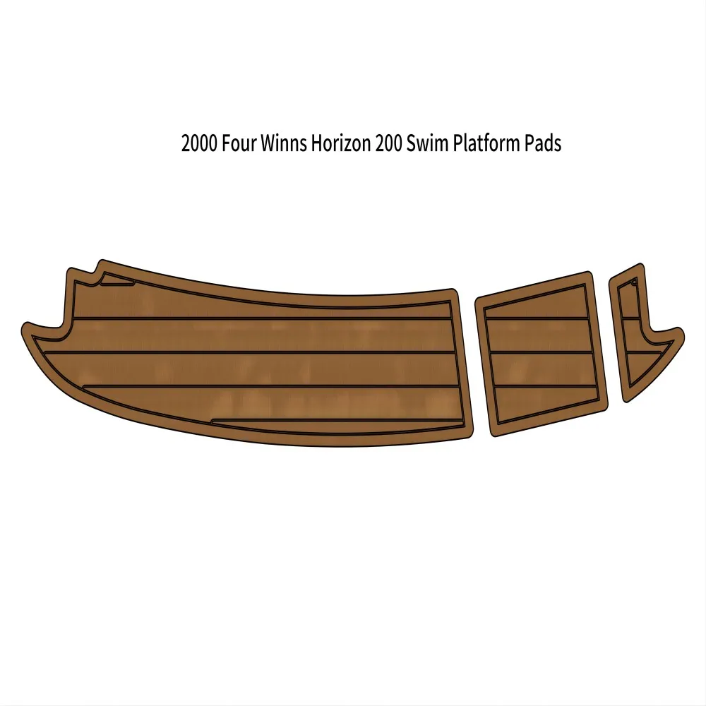 

2000 г., Four Winns Horizon 200, платформа для плавания, лодка из искусственной пены EVA, Тиковая напольная подушка