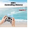 Cross-Border Remote Control Boat Electric Toy Charging 2.4G Remote Control Boat Double Spiral Pulp High-Speed Water Remote Contr 2