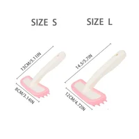 Rabbit Comb Silicone Small Pet Comb Cat Hair Comb Brush, Guinea Pig Hair Cleaning Beauty Care Tool Beauty Trimmer Pet Bath Comb 2