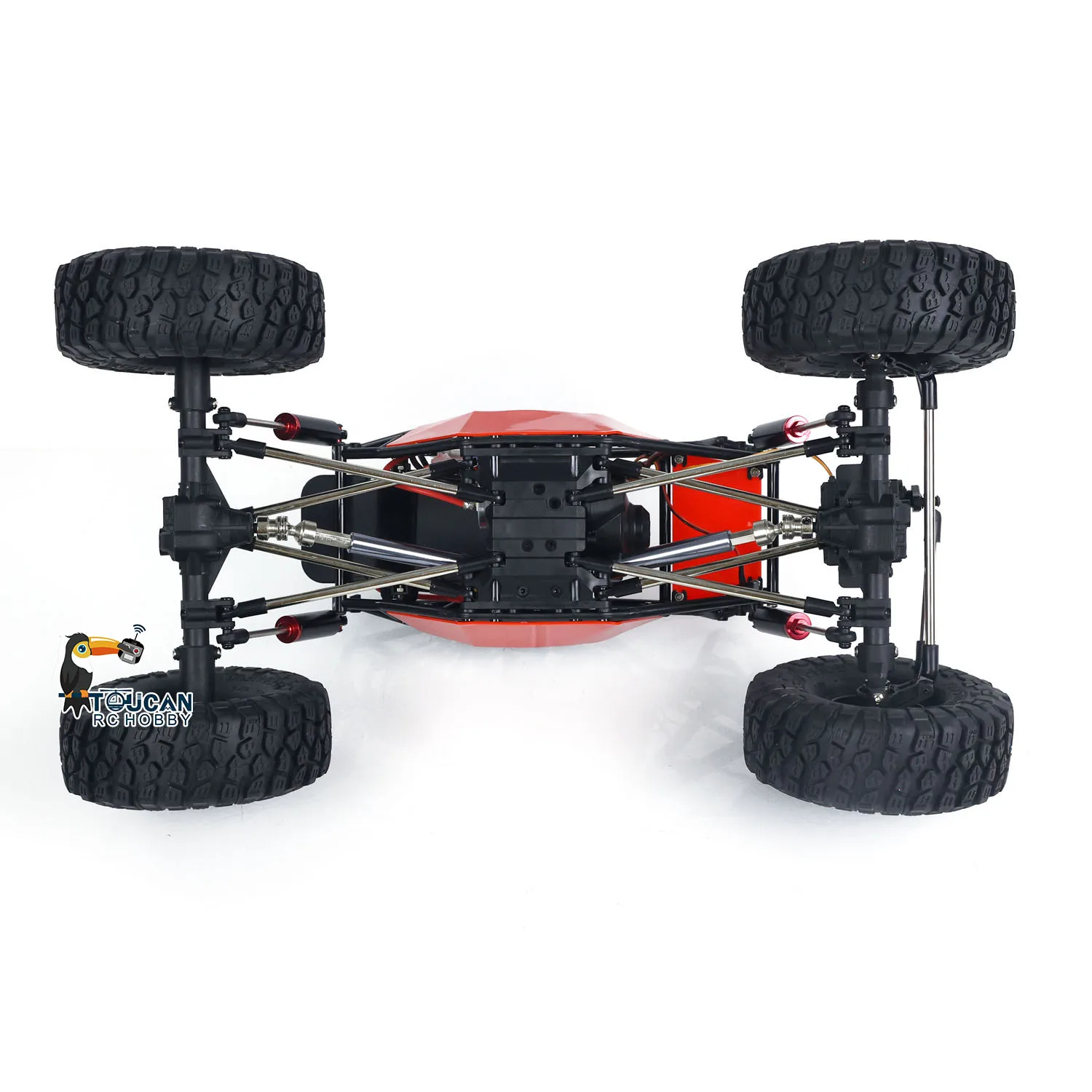 RC Φορτηγό 1/10 4x4 Παντός Εδάφους RTR 30χλμ/ώρα 40λεπτά