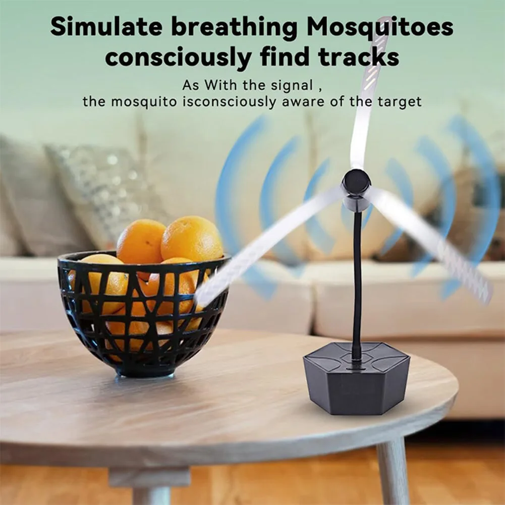 1/2/3PCS Fly Repellent Fan Fly Fans for Tables Keep Flies Away Fly Fan with Holographic Blades for Picnic Patio Home Kitchen