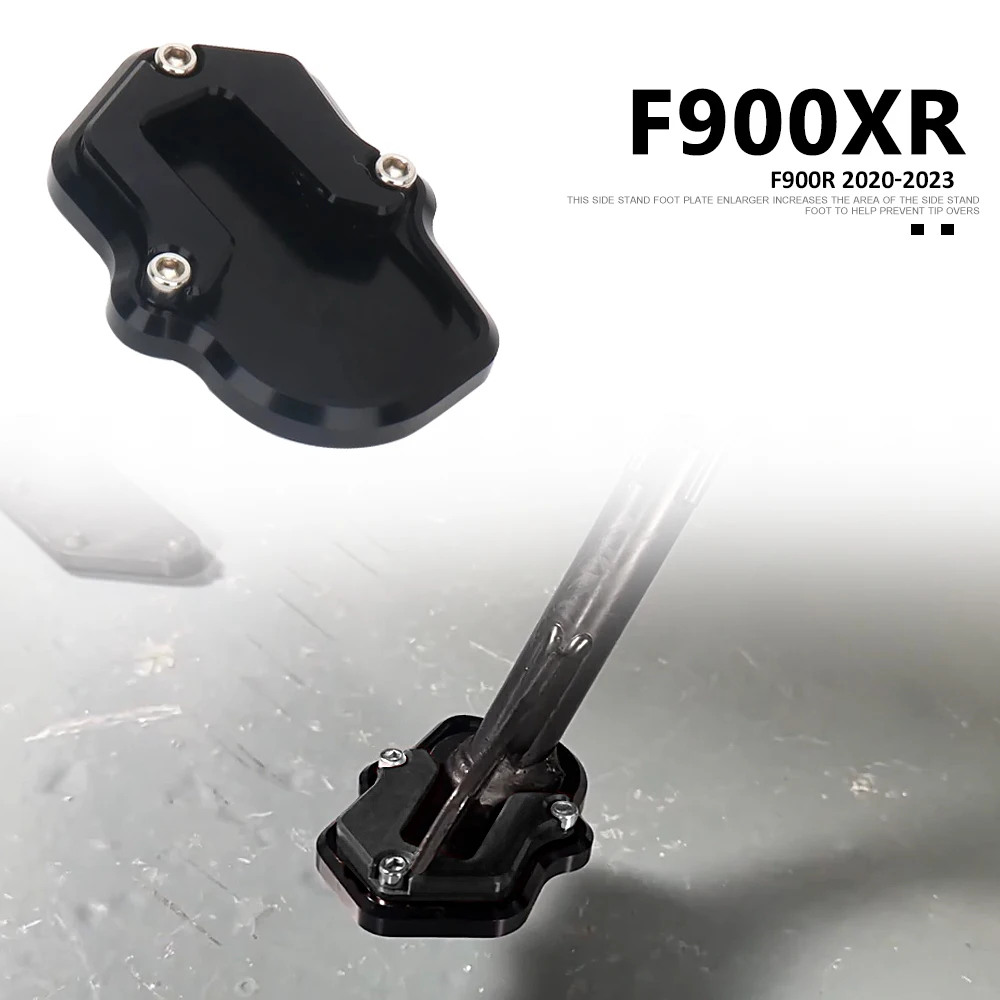 

For BMW F900R F900XR F900 R F 900 XR 2020 2021 2022 2023 Motorcycle Accessories Kickstand Foot Side Stand Enlarger Pad Caps