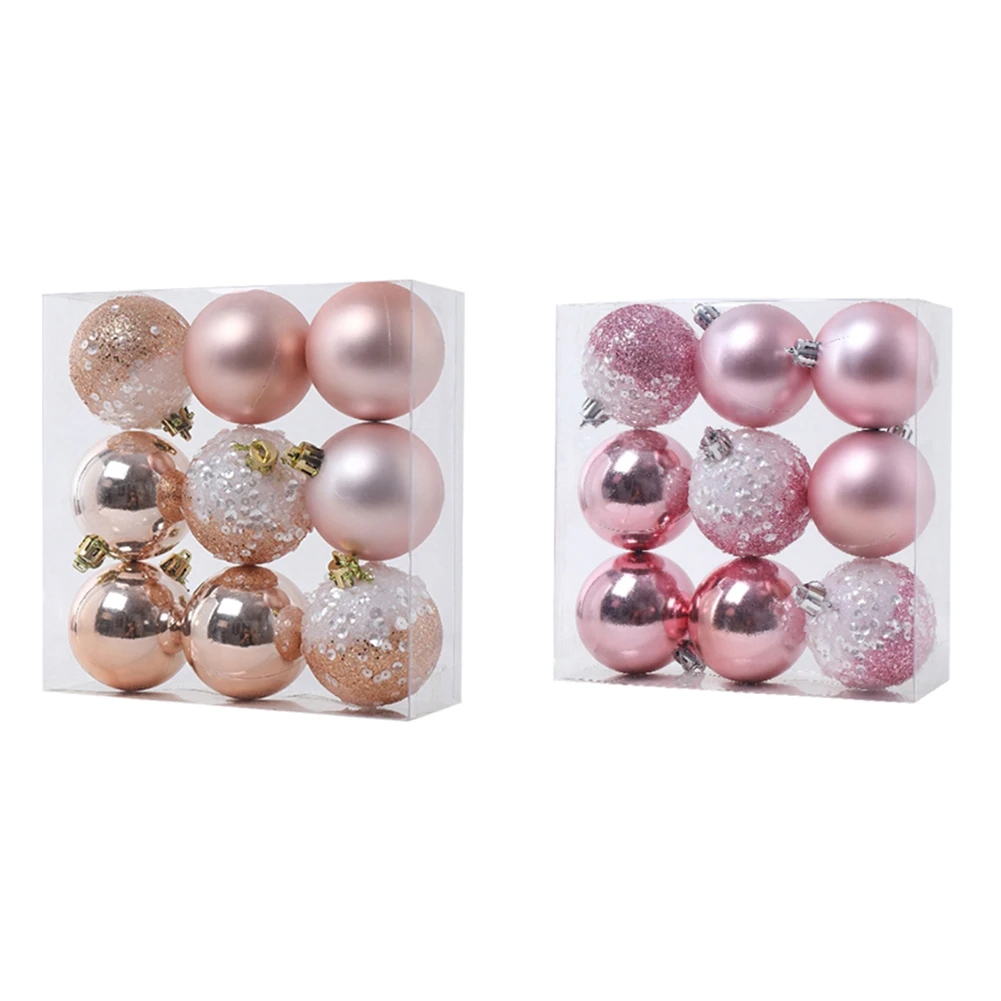 

18 шт., Новогодние декоративные шары для украшения ёлки