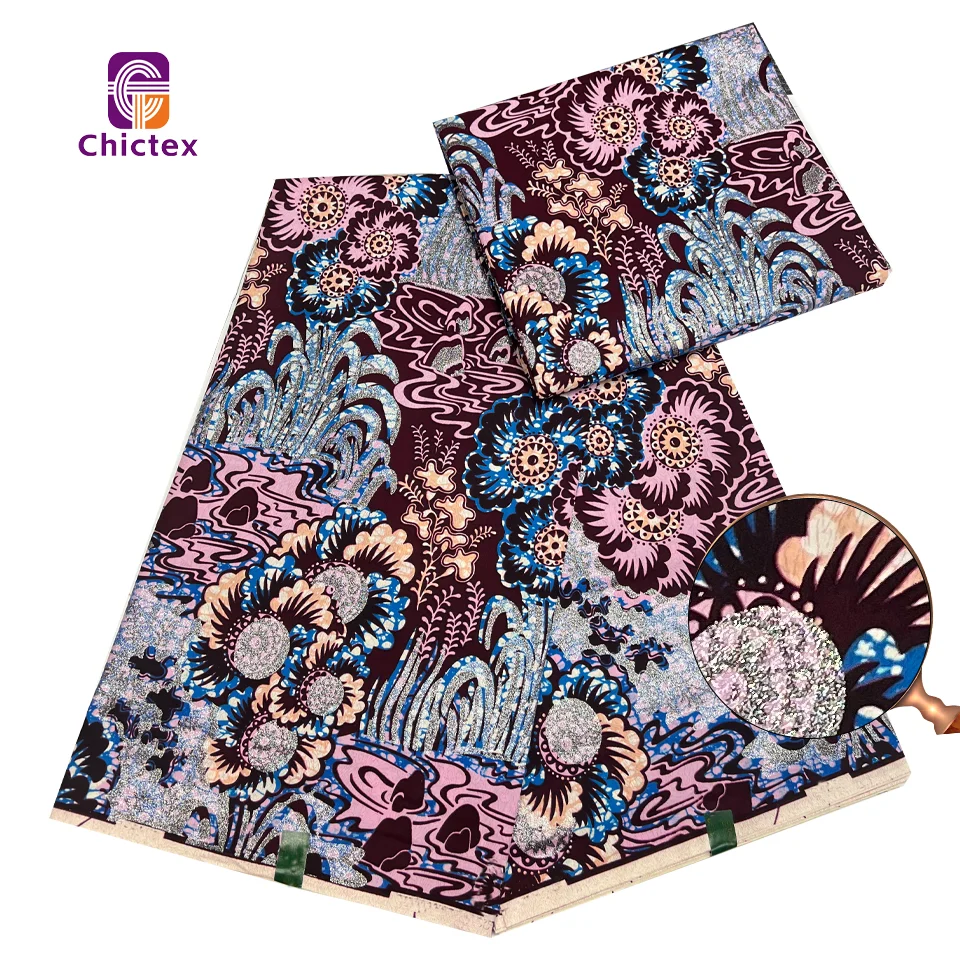 100% Ankara prints fabrics African fabrics wax super golden grand wax