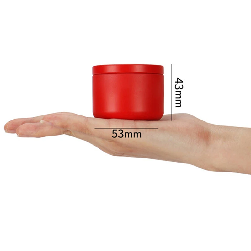Airtight Smell Proof Container Aluminum Herb Stash Jar Metal Sealed Can Tea Jar