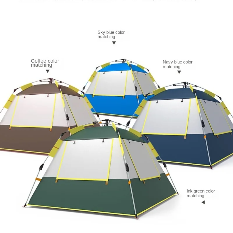 

Tents Portable Foldable Outdoor Thickening Anti-storm Automatic Pop-up Children's Park Camping Picnic