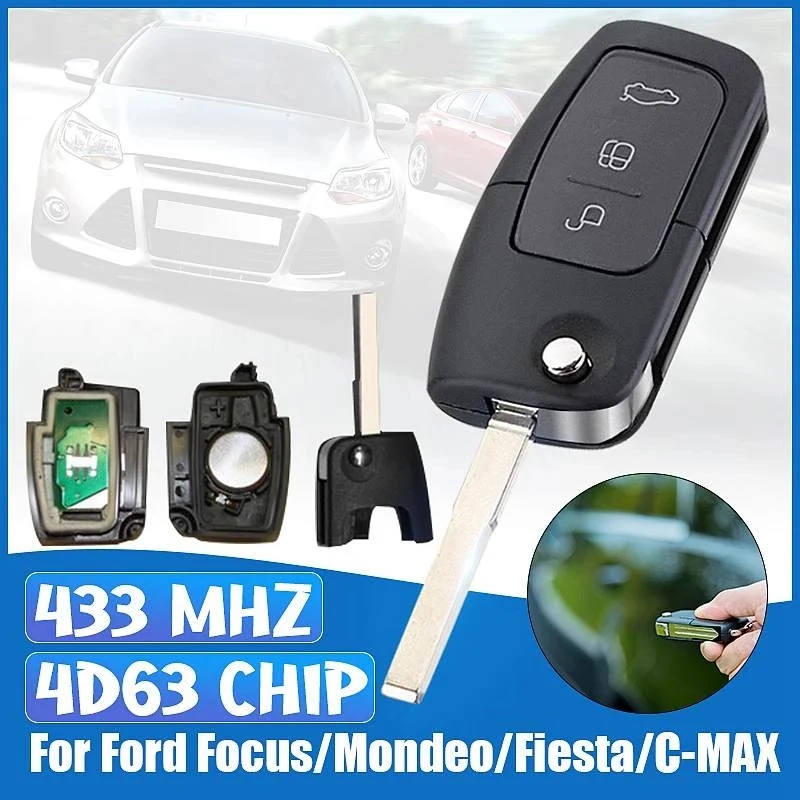  Ŀ 󵥿 ǿŸ  FOB ̽, 3 ư ø   Ű, 433MHz, 4D63, 80 Ʈ, HU101 ̵