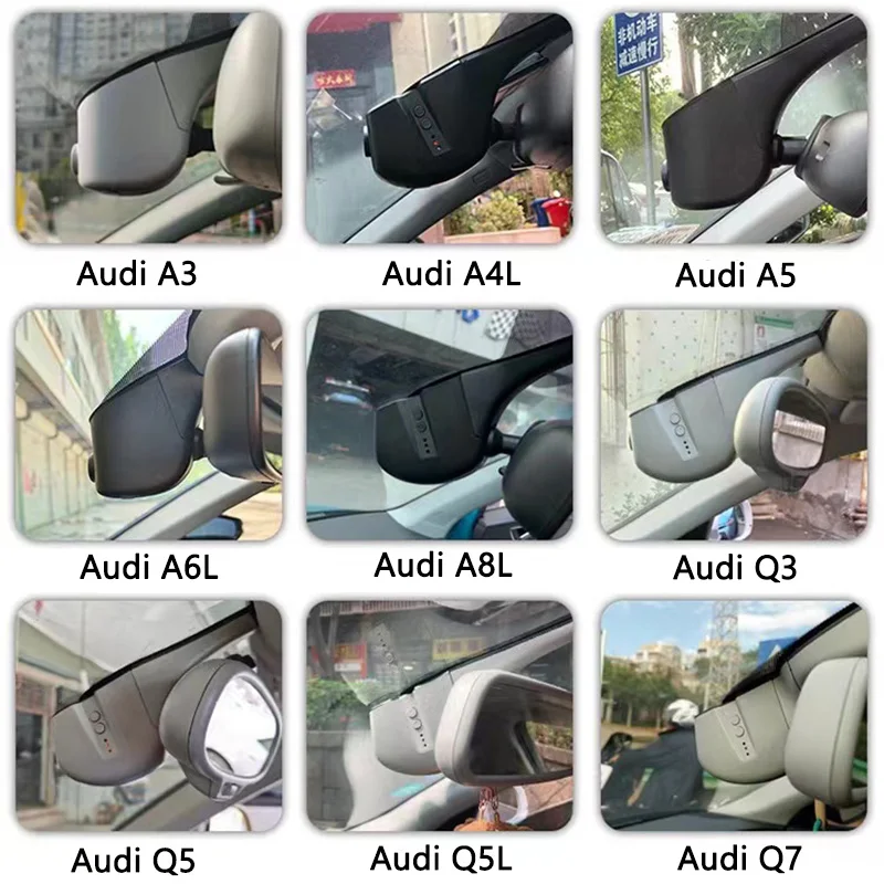 ڵ ī޶ ڴ ķ, WIFI ڵ Dvr ȭ 4K ķ, ƿ A3 A4 A5 A8 A2 Q3 Q5 Q7 Q2 S3 S5 RS3 2016-2019