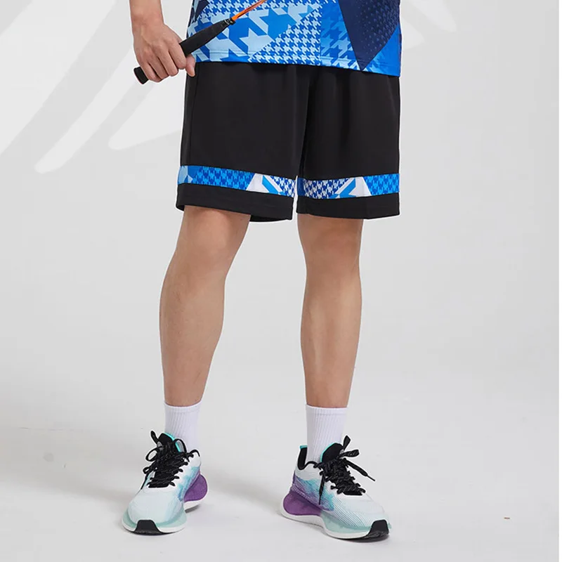 Professional Unisex Badminton Shorts Quick Dry Breathable Table Tennis Badminton Volleyball Running Competition Training Pants